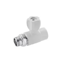 Кран радиаторный прямой PPR GrandiTherm 25х3/4"