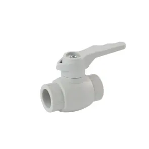 Кран кульовий з пластиковою кулькою PPR GrandiTherm 32х1" №1