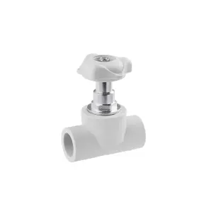Вентиль прямоточний PPR GrandiTherm 25 мм №1