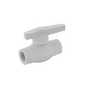 Кран кульовий з пластиковою кулькою PPR Rozma 20х1/2" РВ №1