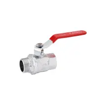 Кран шаровой Karro "Standart+" 3/4" ВЗ PN40 ручка, никелированный