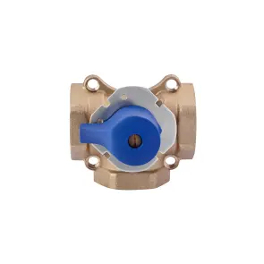 Трьохходовий ручний кран Karro 1 1/4" ВВВ латунний KR-4100 №3