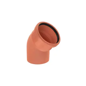 Колено для наружной канализации Rozma 110х45° №1