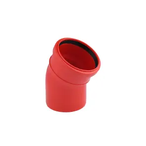 Колено для наружной канализации Rozma 110х30° №1