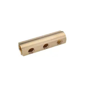 Колектор балка Karro на 3 виходи 1"x1/2" РВ латунний KR-2001 №1