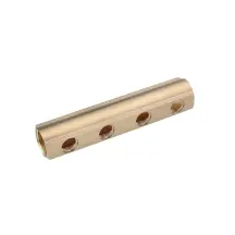 Коллектор балка Karro на 4 выхода 1"x1/2" РО латунный KR-2001