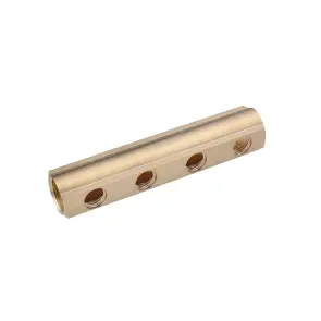 Коллектор балка Karro на 4 выхода 1"x1/2" РО латунный KR-2001 №1