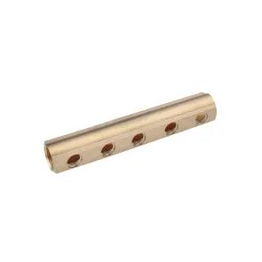 Колектор балка Karro на 5 виходів 1"x1/2" РВ латунний KR-2001 №1