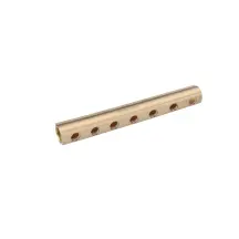 Коллектор балка Karro на 7 выходов 1"x1/2" РО латунный KR-2001