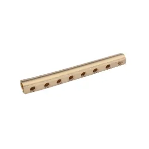 Колектор балка Karro на 8 виходів 1"x1/2" РВ латунний KR-2001 №1