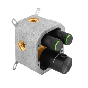 Душевая система скрытого монтажа термостатическая Kroner Element Thermo 211461-3801 №6