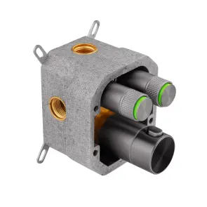 Душова система прихованого монтажу термостатична Kroner Element Thermo 211461-5301 №6
