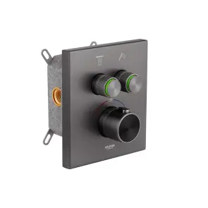 Душова система прихованого монтажу термостатична Kroner Element Thermo 211461-5301 №7