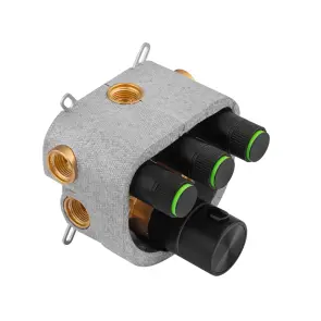 Душова система прихованого монтажу термостатична Kroner Element Thermo 211462-3801 №6