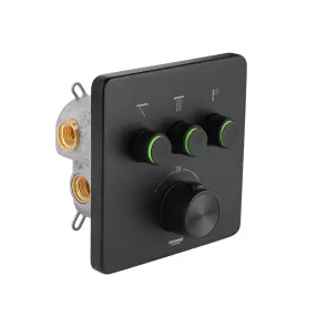 Душова система прихованого монтажу термостатична Kroner Element Thermo 211462-3801 №7