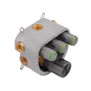 Душевая система скрытого монтажа термостатическая Kroner Element Thermo 211462-5301 №6