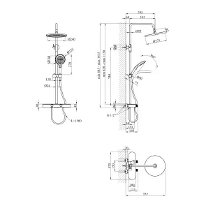 Душова система Kroner KRP Makon - GRP0637 №2