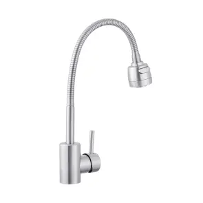 Змішувач для кухні з гнучким виливом Agua Acero - INOX035-2 №3