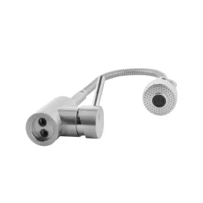 Змішувач для кухні з гнучким виливом Agua Acero - INOX035-2 №7