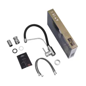 Смеситель для кухни Kroner KRP Edelstahl Klassisch - ESG03593BLK №10