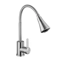 Смеситель для кухни Agua Elposo-INOX031