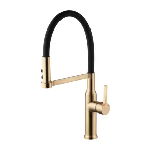 Змішувач для кухні Kroner KRP Ersel - GBG03112BLK №4