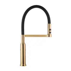 Змішувач для кухні Kroner KRP Ersel - GBG03112BLK №6