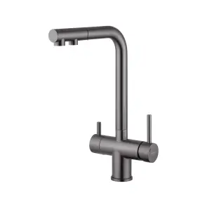 Смеситель для кухни с подключением к фильтру Kroner KRP Edelstahl Klassisch - PVD03811 №4