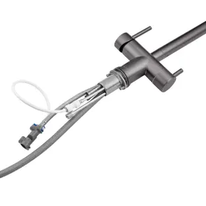 Смеситель для кухни с подключением к фильтру Kroner KRP Edelstahl Klassisch - PVD03811 №7