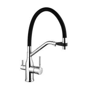 Смеситель для кухни Kroner KRP Kuche - C03816BLK №1