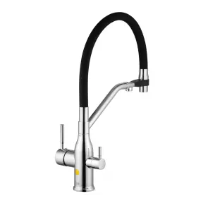 Смеситель для кухни Kroner KRP Kuche - C03816BLK №3