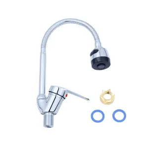 Смеситель для кухни с гибким изливом Agua Sevilla - C039 №6