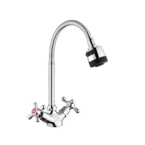 Змішувач для кухні з гнучким виливом Agua Toledo - C039 №1