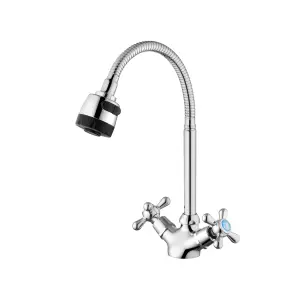 Змішувач для кухні з гнучким виливом Agua Toledo - C039 №3