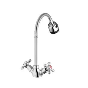 Змішувач для кухні з гнучким виливом Agua Toledo - C039 №4