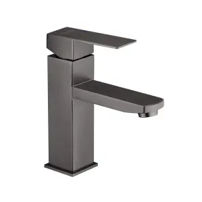 Смеситель для раковины Kroner KRP Edelstahl Kubus - PVD010 №1