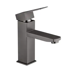 Смеситель для раковины Kroner KRP Edelstahl Kubus - PVD010 №3