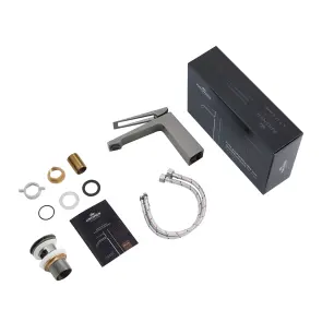 Смеситель для раковины Kroner KRP Ersel-GRP0110BV с донным клапаном №9