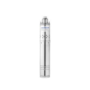 Насос глибинний шнековий Agua 4S QGD2,1-80-0,37 Hmax 80 м Qmax 35 л/хв P 370 Вт з вбудованим конденсатором №1