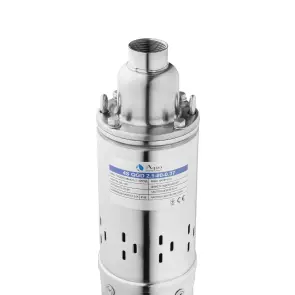 Насос глибинний шнековий Agua 4S QGD2,1-80-0,37 Hmax 80 м Qmax 35 л/хв P 370 Вт з вбудованим конденсатором №4