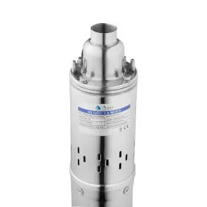 Насос глибинний шнековий Agua 4S QGD2,4-90-0,50 Hmax 90 м Qmax 40 л/хв P 500 Вт з вбудованим конденсатором №4