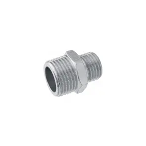 Ніпель перехідний Karro 3/4"х1/2" ЗЗ нікельований KR-3114 №1