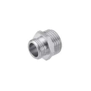 Ніпель перехідний Karro 1/2"х3/8" ЗЗ нікельований KR-3114 №3