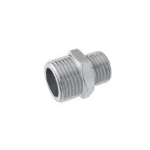 Ниппель переходящий Karro 1 1/2"х1" ЗЗ никелированный KR-3114