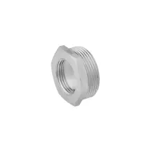 Футорка Karro 1 1/2"х1" ЗВ нікельована KR-3115