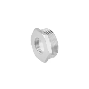 Футорка Karro 1 1/2"х3/4" ЗВ нікельована KR-3115 №1
