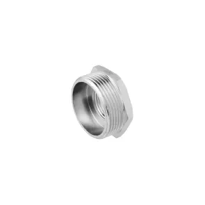 Футорка Karro 1 1/2"х3/4" ЗВ нікельована KR-3115 №3
