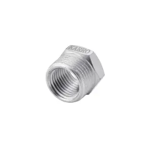 Футорка Karro 1/2"х1/4" ЗВ никелированная KR-3115 №1