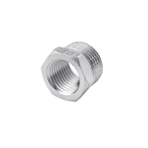 Футорка Karro 1/2"х1/4" ЗВ никелированная KR-3115 №3
