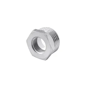 Футорка Karro 3/4"х1/2" ЗВ никелированная KR-3115 №3